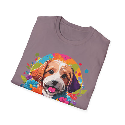 Unisex Dog Shirt Softstyle Cotton Tee Gildan 64000 Animal Tee