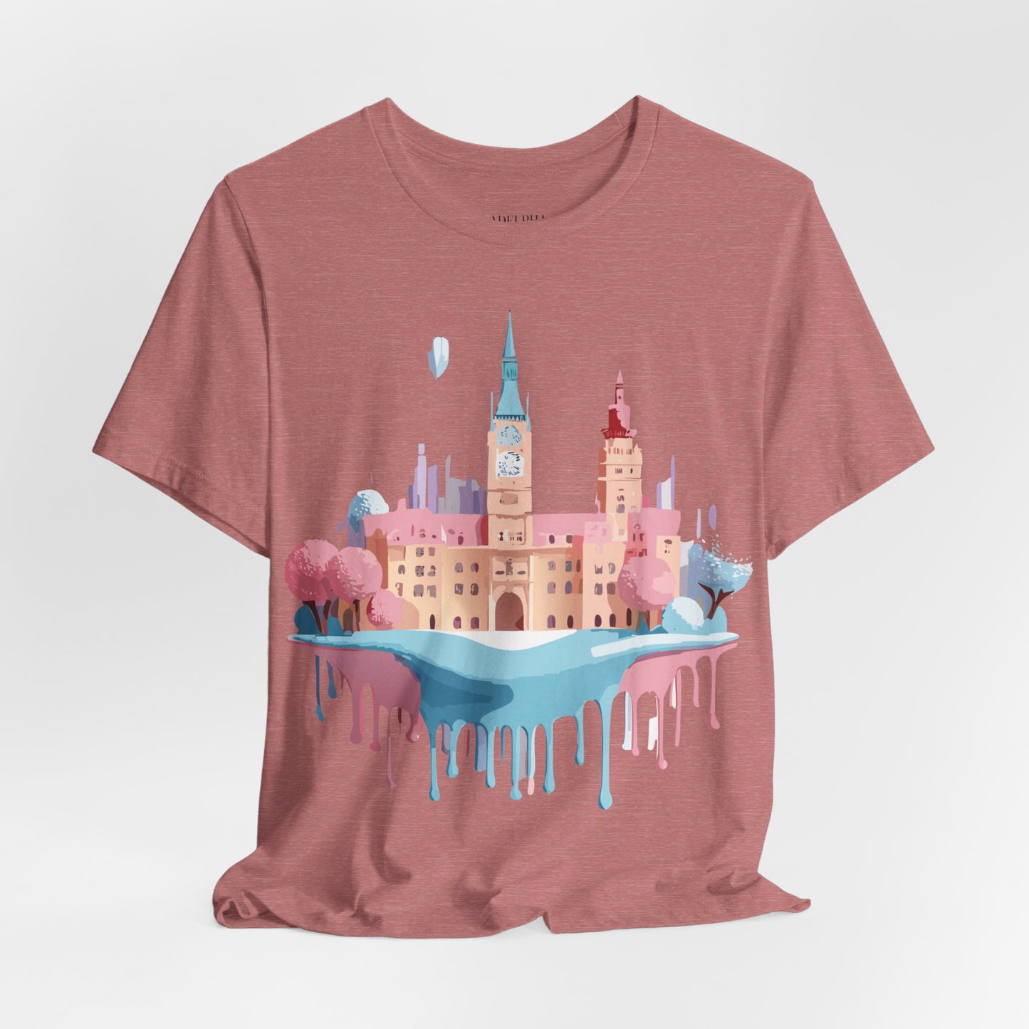 T-shirt en coton naturel - Collection Beautiful Places - Prague