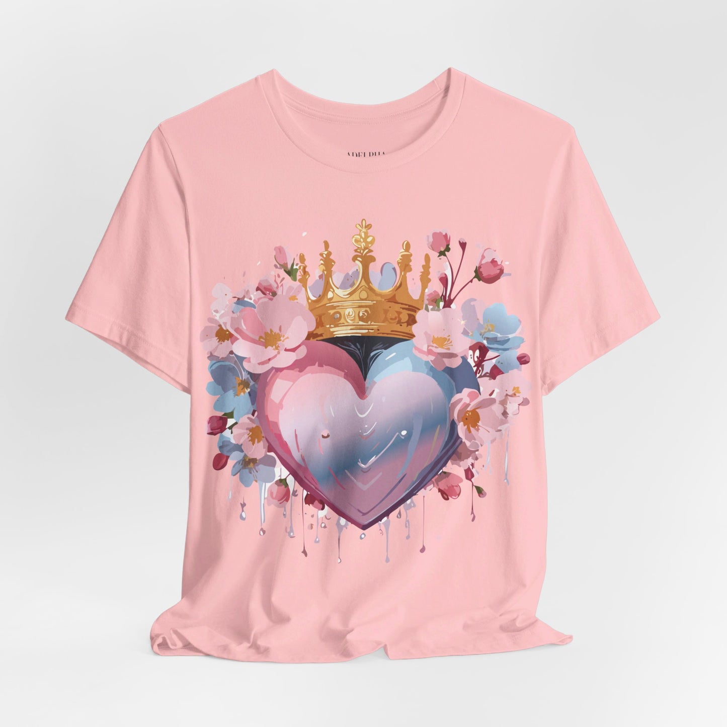 T-shirt en coton naturel - Collection Love story