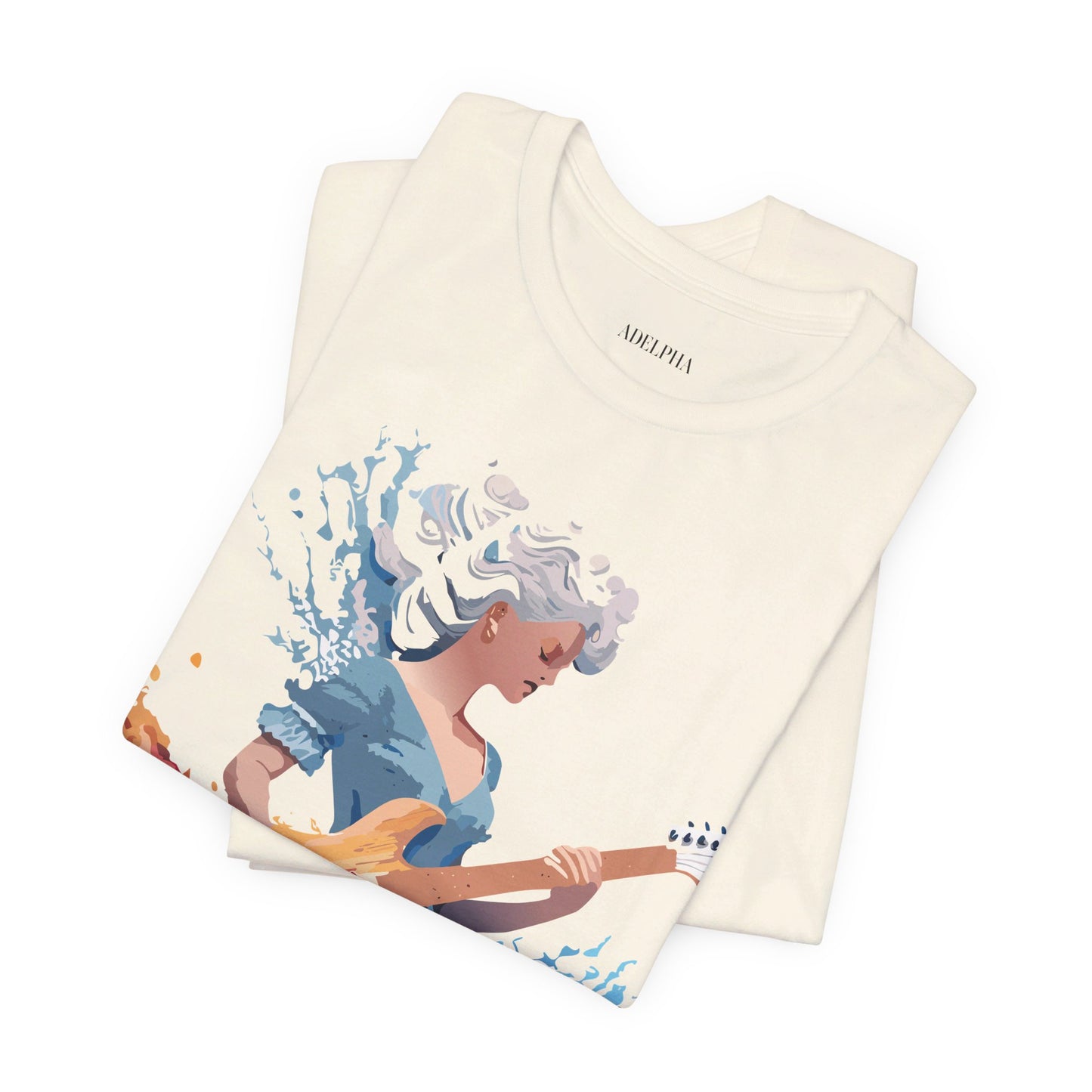 T-shirt en coton naturel - Collection Musique