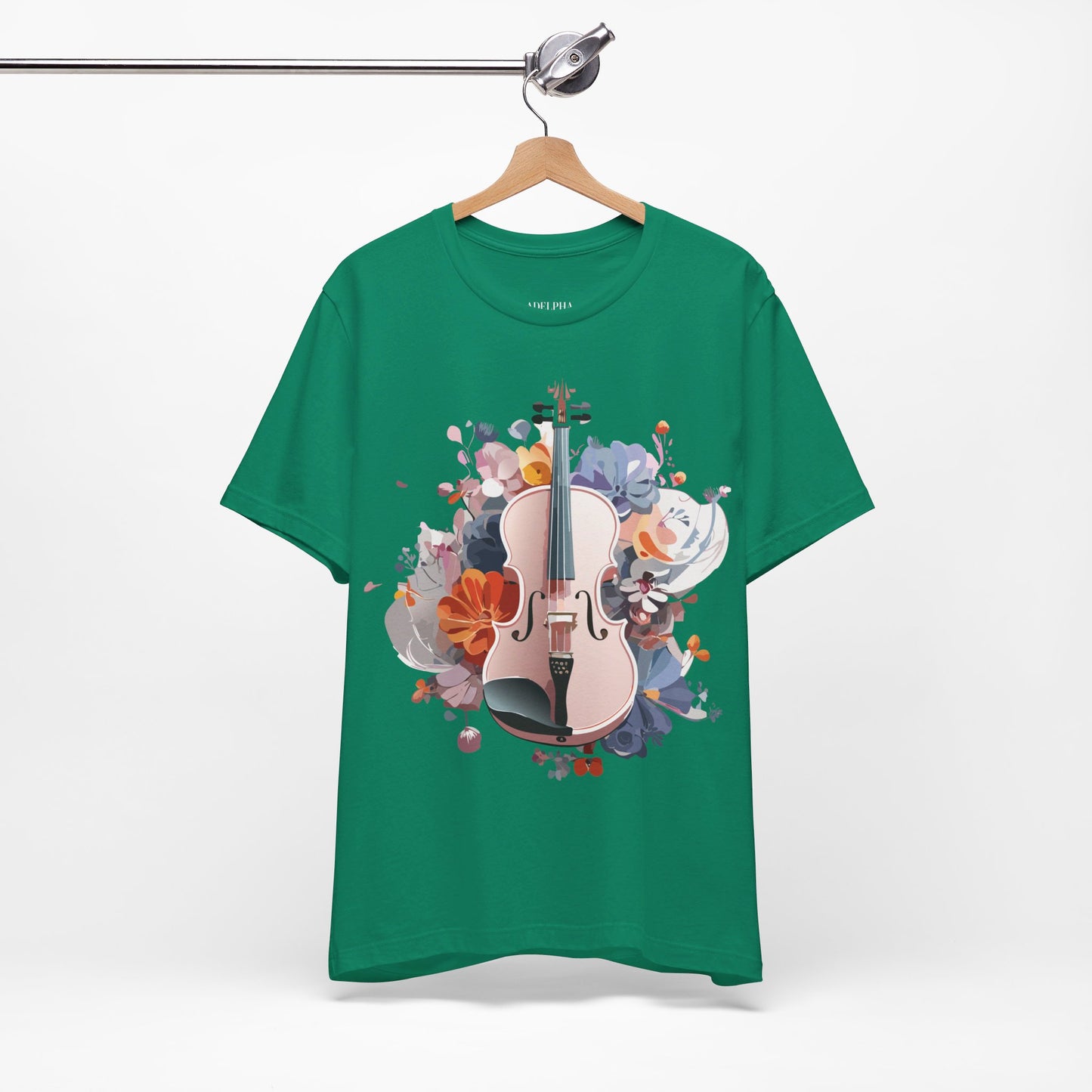 Natural Cotton Tee Shirt - Music Collection