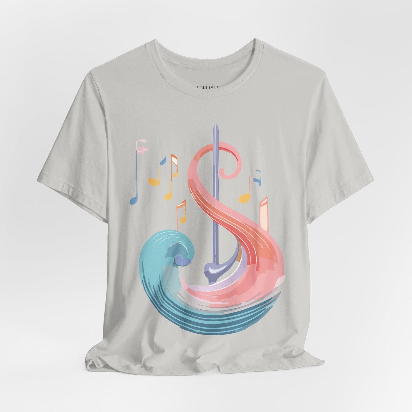 T-shirt en coton naturel - Collection Musique