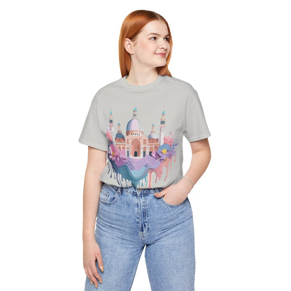 Natural Cotton Tee Shirt - Beautiful Places Collection - Venice Printify