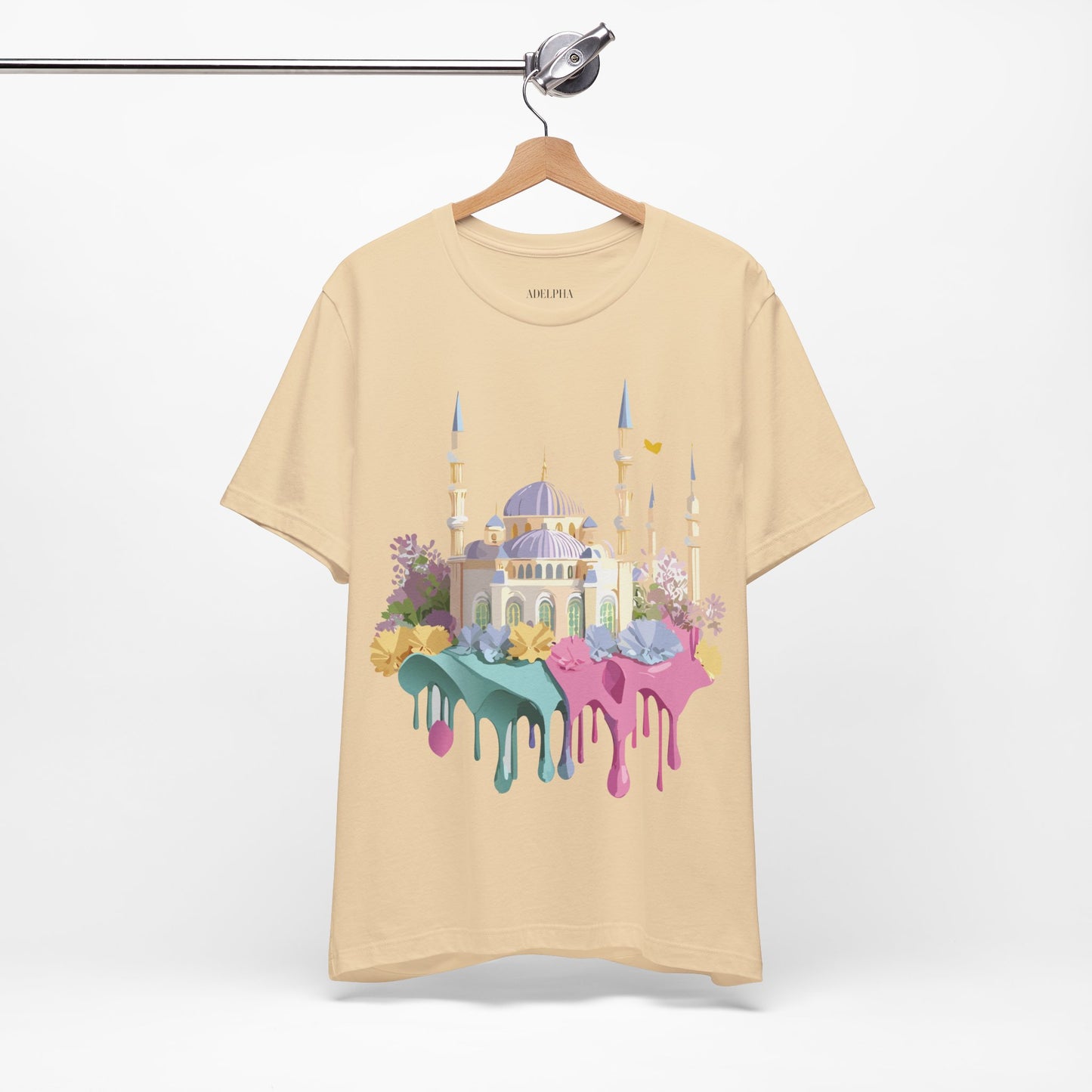 Natural Cotton Tee Shirt - Istanbul, Turkey