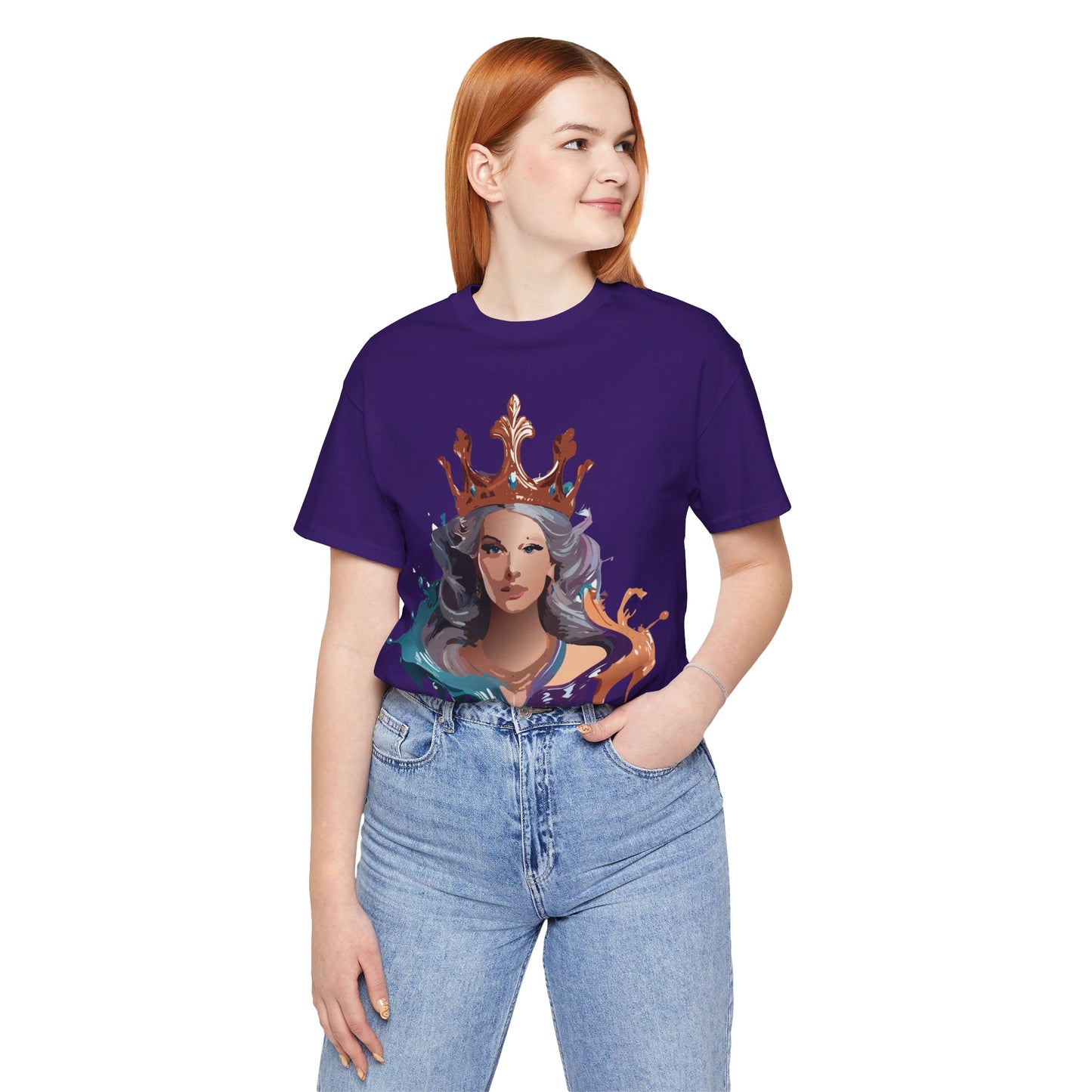 Natural Cotton Tee Shirt - Queen Collection