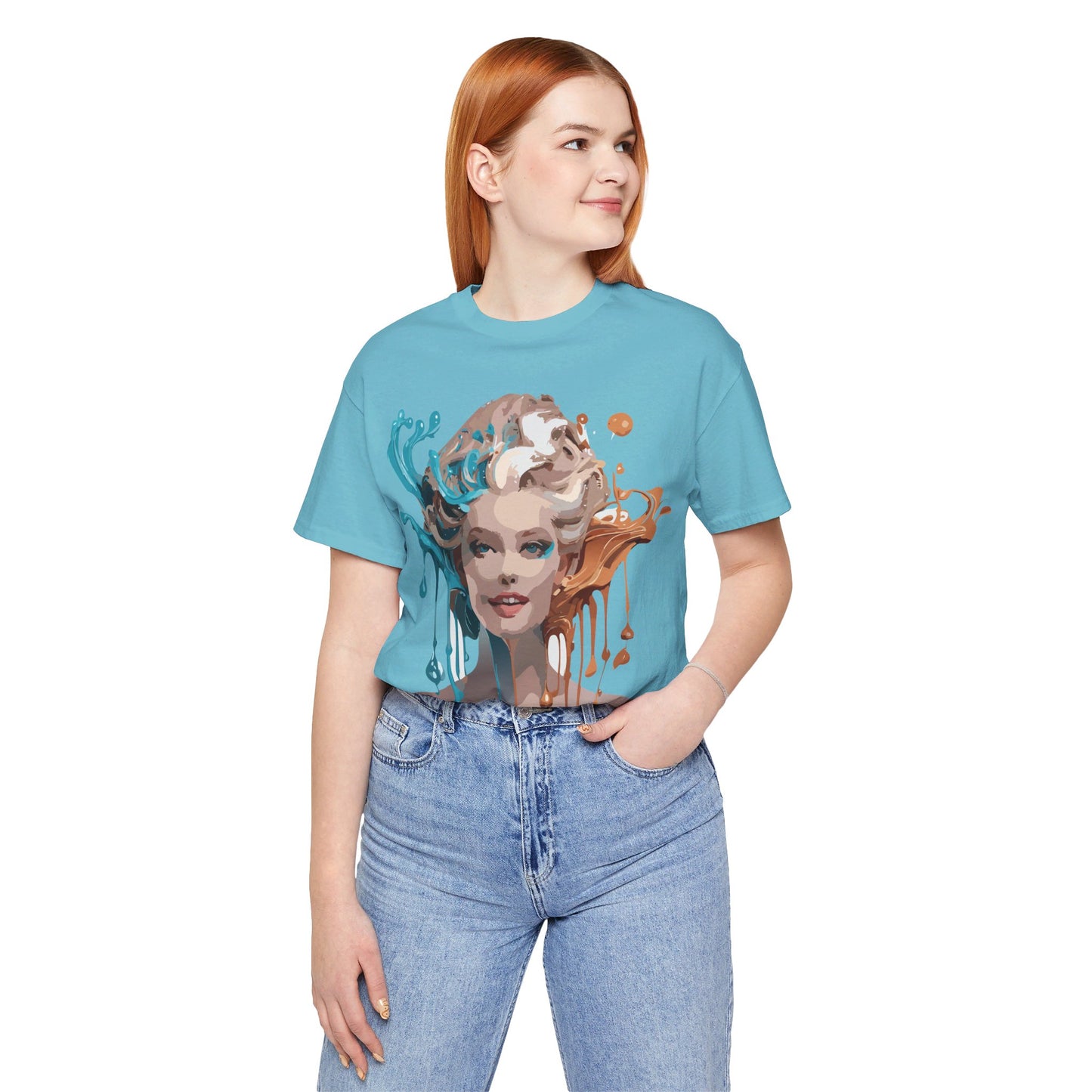 Natural Cotton Tee Shirt - Queen Collection