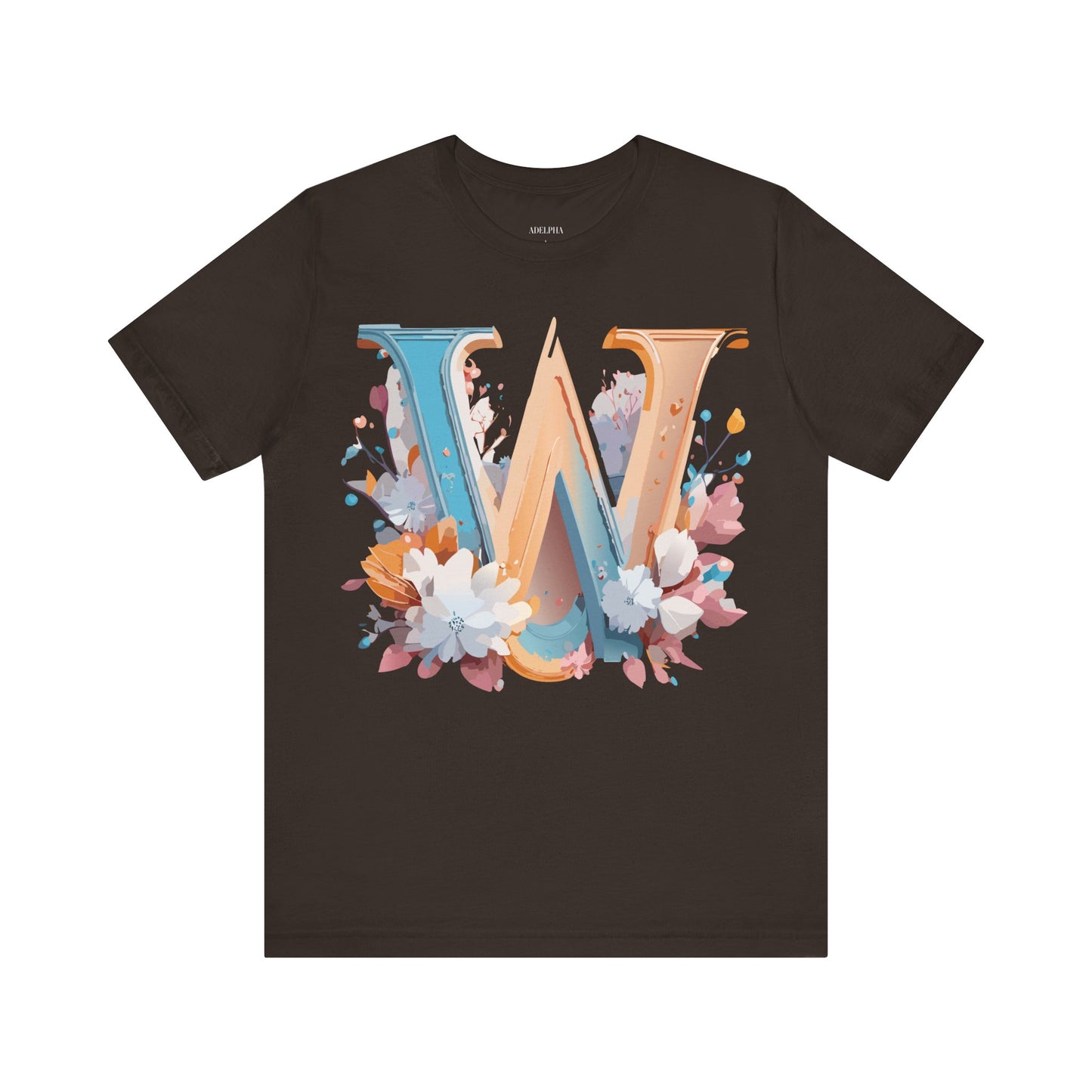 T-shirt en coton naturel - Collection Letters - W