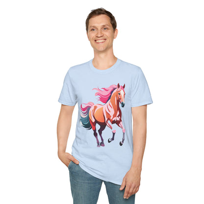 Horse Shirt Gildan Softstyle Tee Unisex 100 Percent Ring Spun Cotton