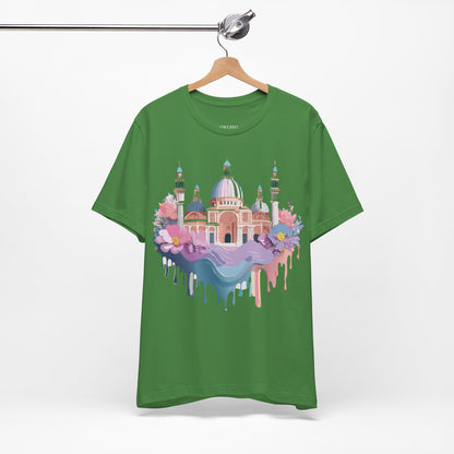 Natural Cotton Tee Shirt - Beautiful Places Collection - Venice Printify