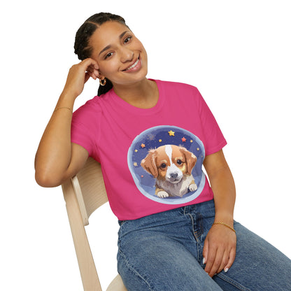 Unisex Gildan Softstyle 64000 Dog Shirt Tee Ring Spun Cotton