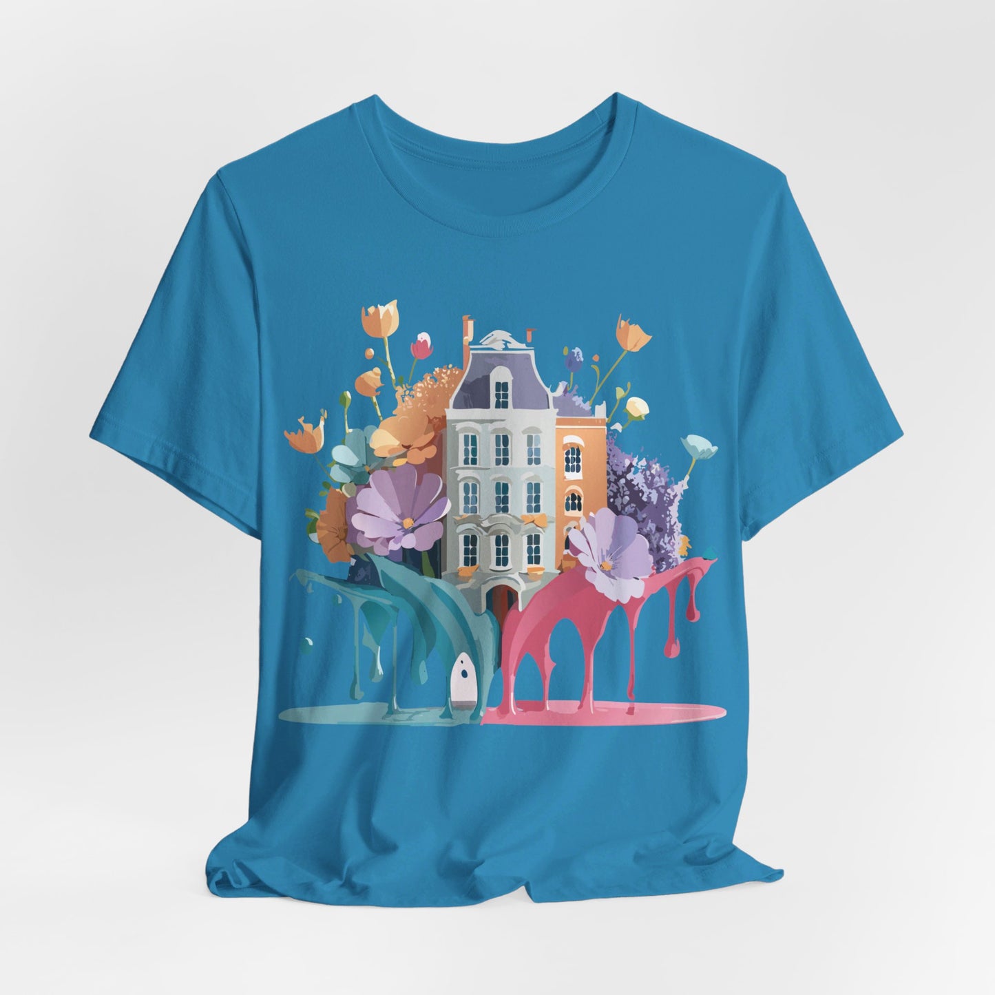 T-shirt en coton naturel - Collection Beautiful Places - Amsterdam