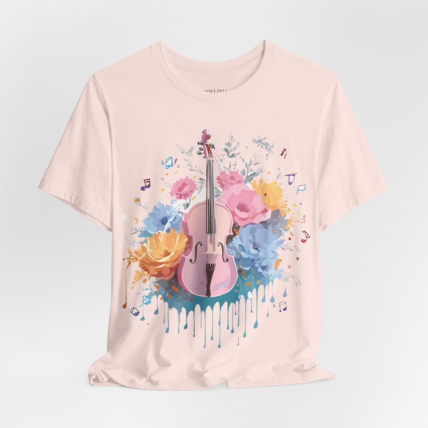 Natural Cotton Tee Shirt - Music collection