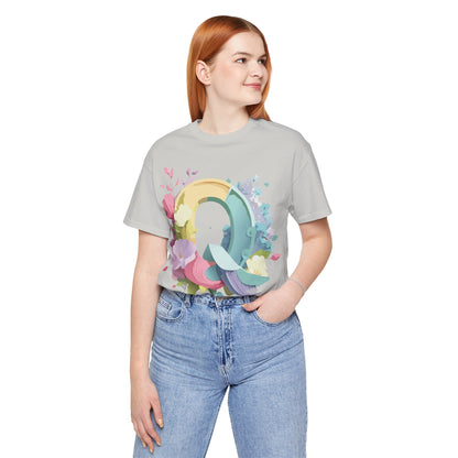 Letter Shirt, Letter Q Shirt - ADELPHA