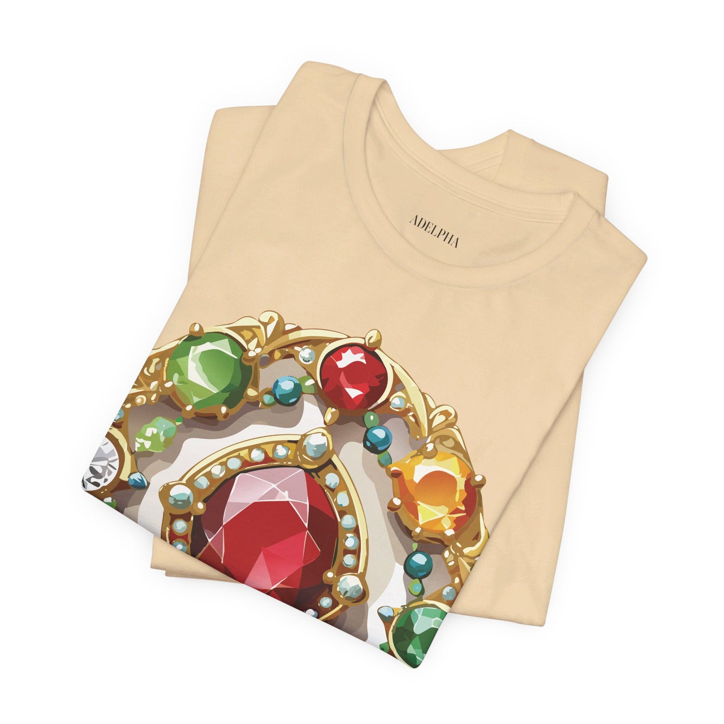 T-shirt en coton naturel - Collection Queen