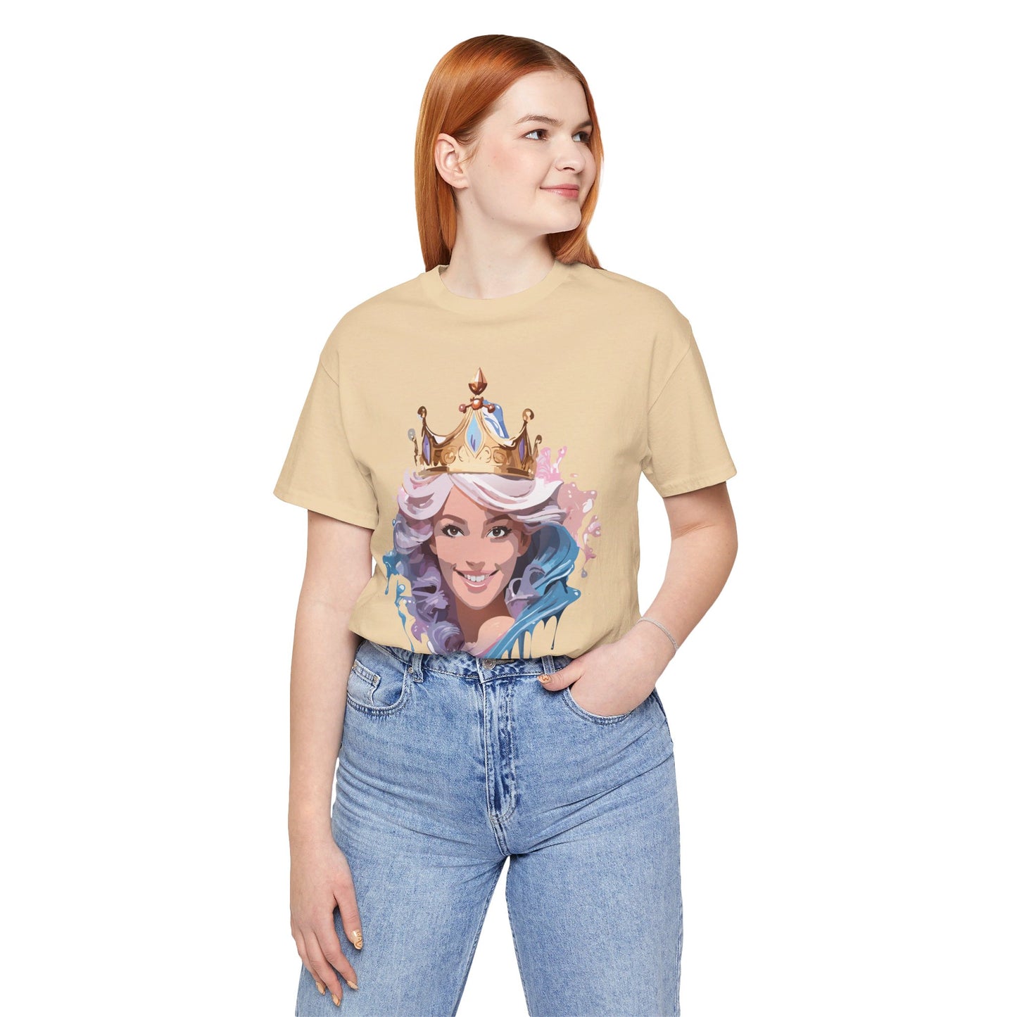 Natural Cotton Tee Shirt - Queen Collection