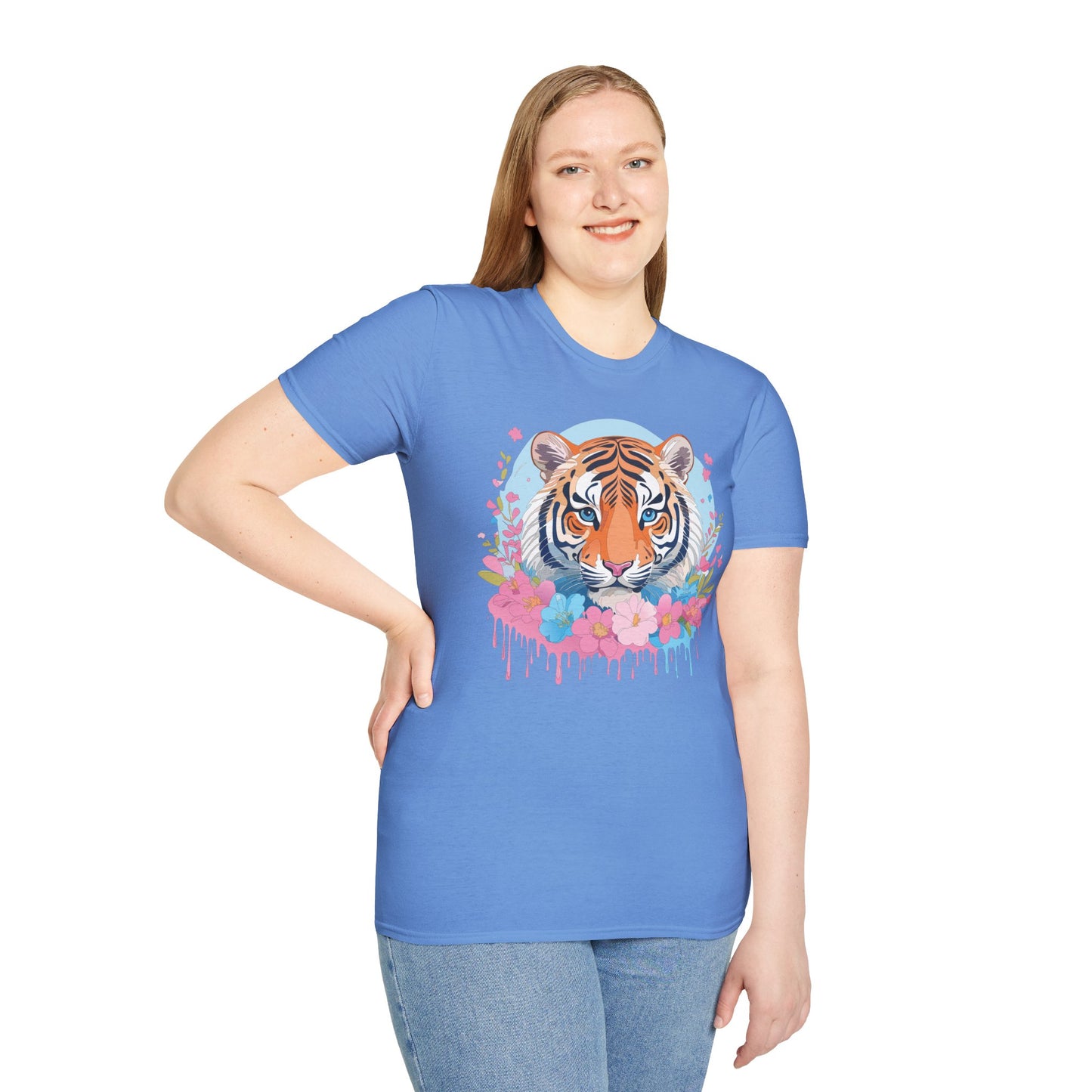 Tiger Shirt, Shirt with Tiger, Animal Tee, Shirt with Animals