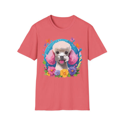 Dog Shirt With Animals Unisex Softstyle Tee 100 Percent Cotton Gildan 64000