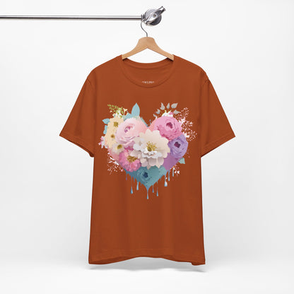 Natural Cotton Tee Shirt - Love Story Collection Printify