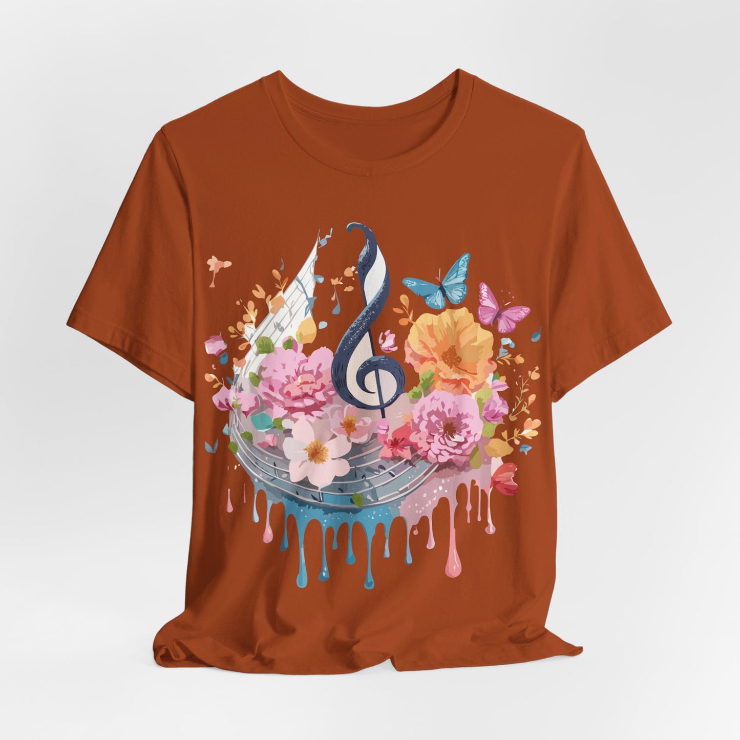 T-shirt en coton naturel - Collection Musique