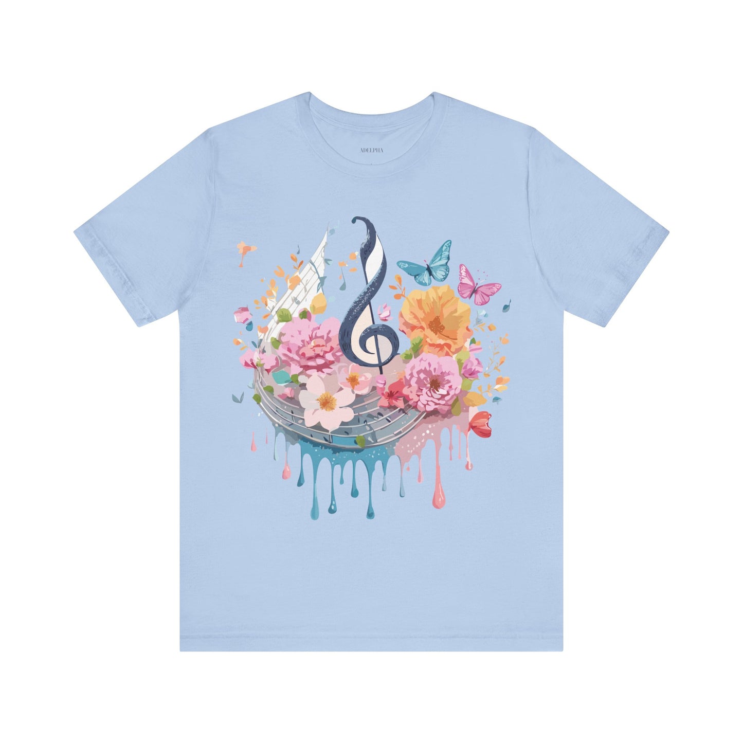 T-shirt en coton naturel - Collection Musique