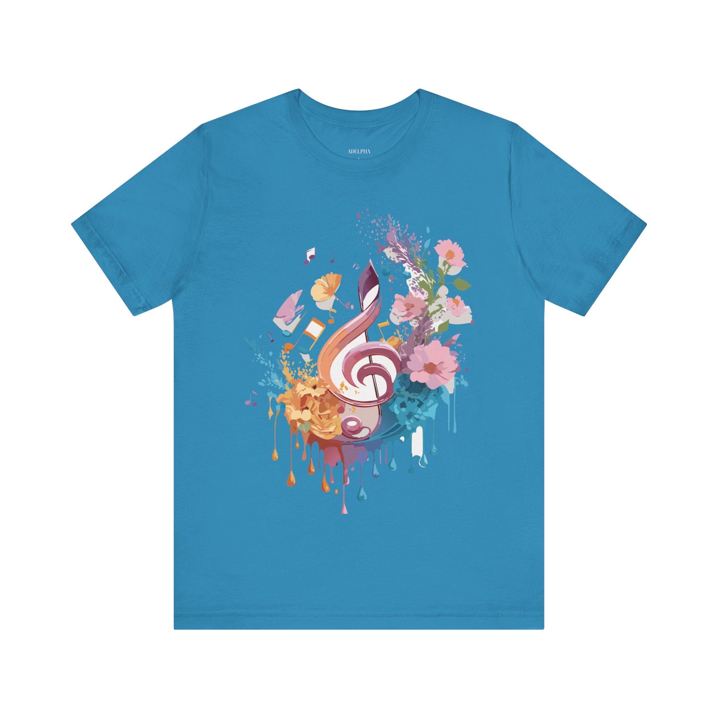 T-shirt en coton naturel - Collection Musique