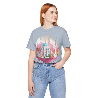 Natural Cotton Tee Shirt - Istanbul, Turkey Printify