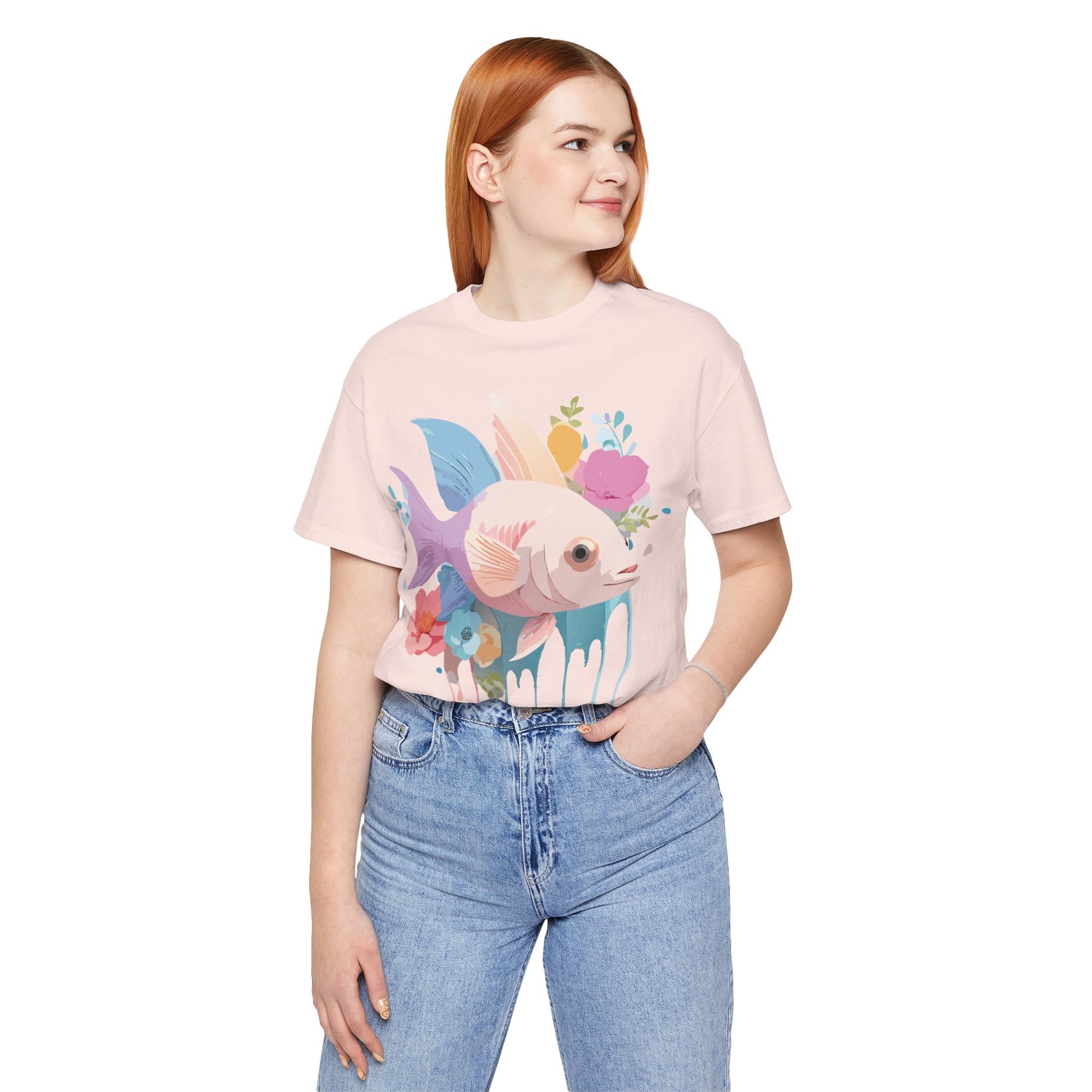 Shirt with Animals | Fish Printify