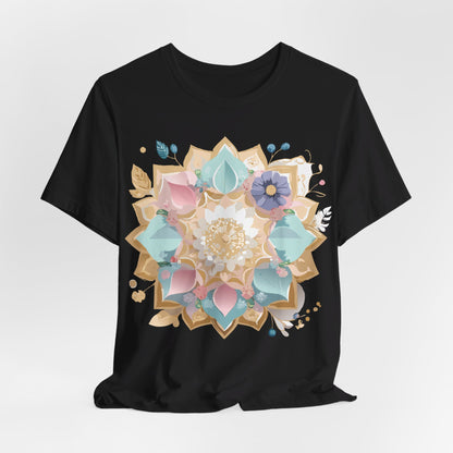 Natural Cotton Tee Shirt - Medallion Collection Printify