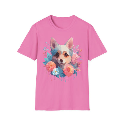 Dog Shirt Unisex Animal Print Tee With Cute Dog Designs And Comfort