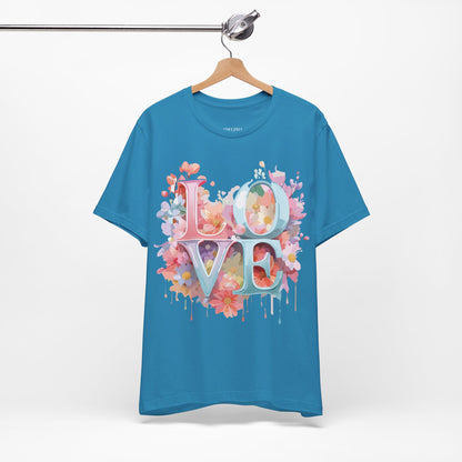 Natural Cotton Tee Shirt - Love Story Collection Printify