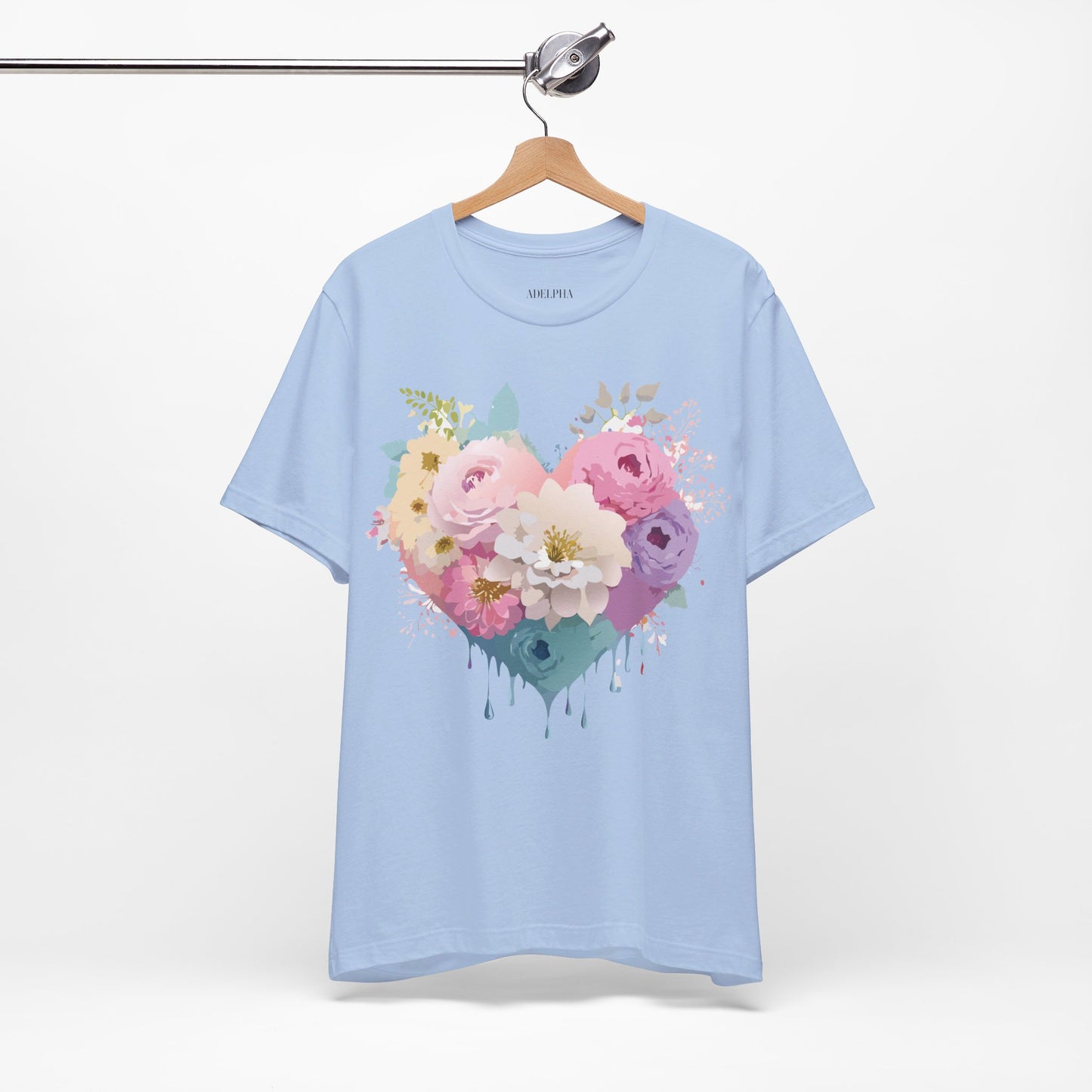 T-shirt en coton naturel - Collection Love story