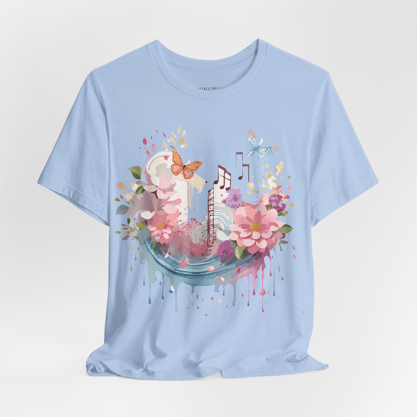 T-shirt en coton naturel - Collection Musique