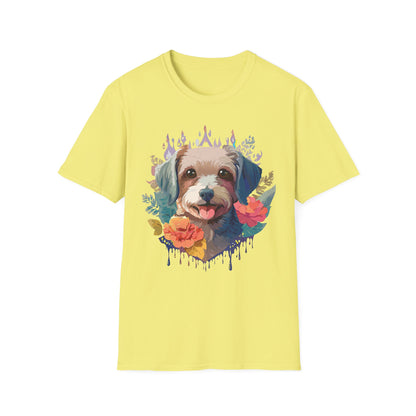 Dog Shirt Unisex Animal Tee Gildan Softstyle 64000 Short Sleeve Tee