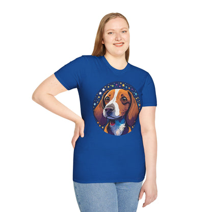 Dog Shirt Unisex Animal Tee Gildan Softstyle 64000 Short Sleeve