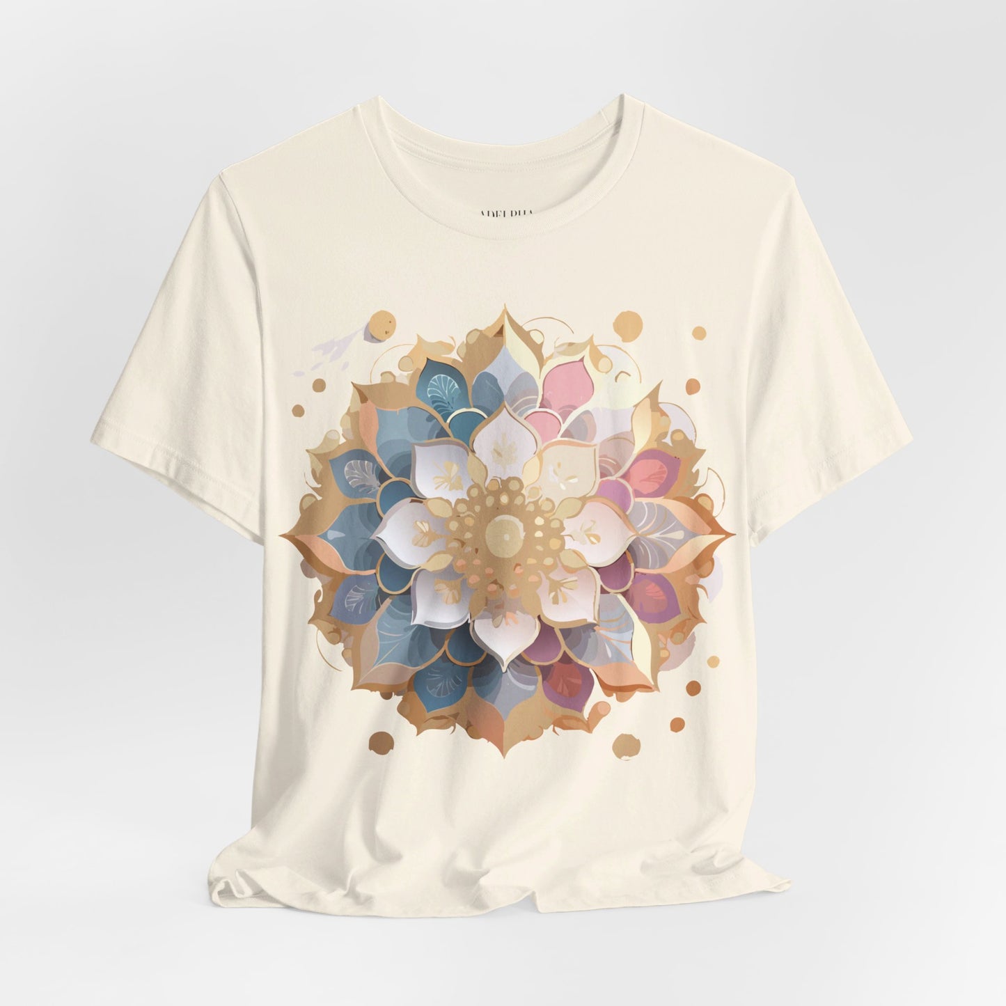 T-Shirt aus natürlicher Baumwolle – Medallion-Kollektion