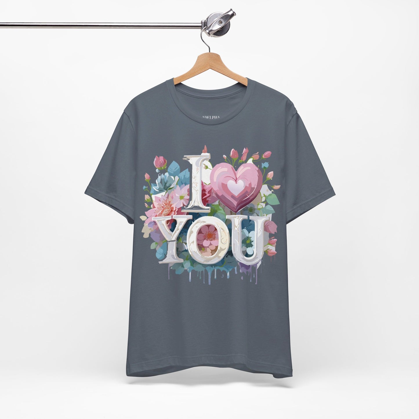 T-shirt en coton naturel - Collection Love Story