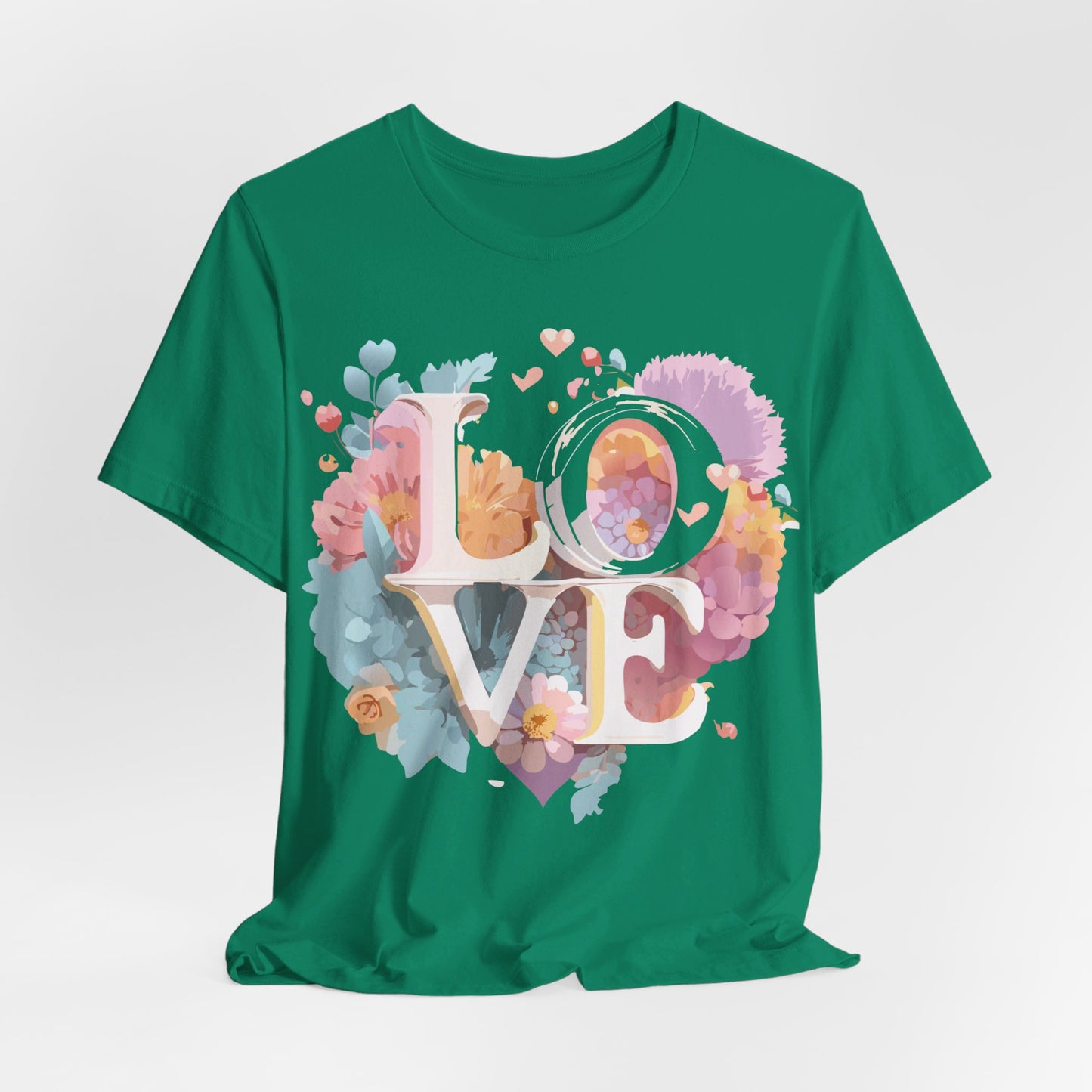 T-shirt en coton naturel - Collection Love Story