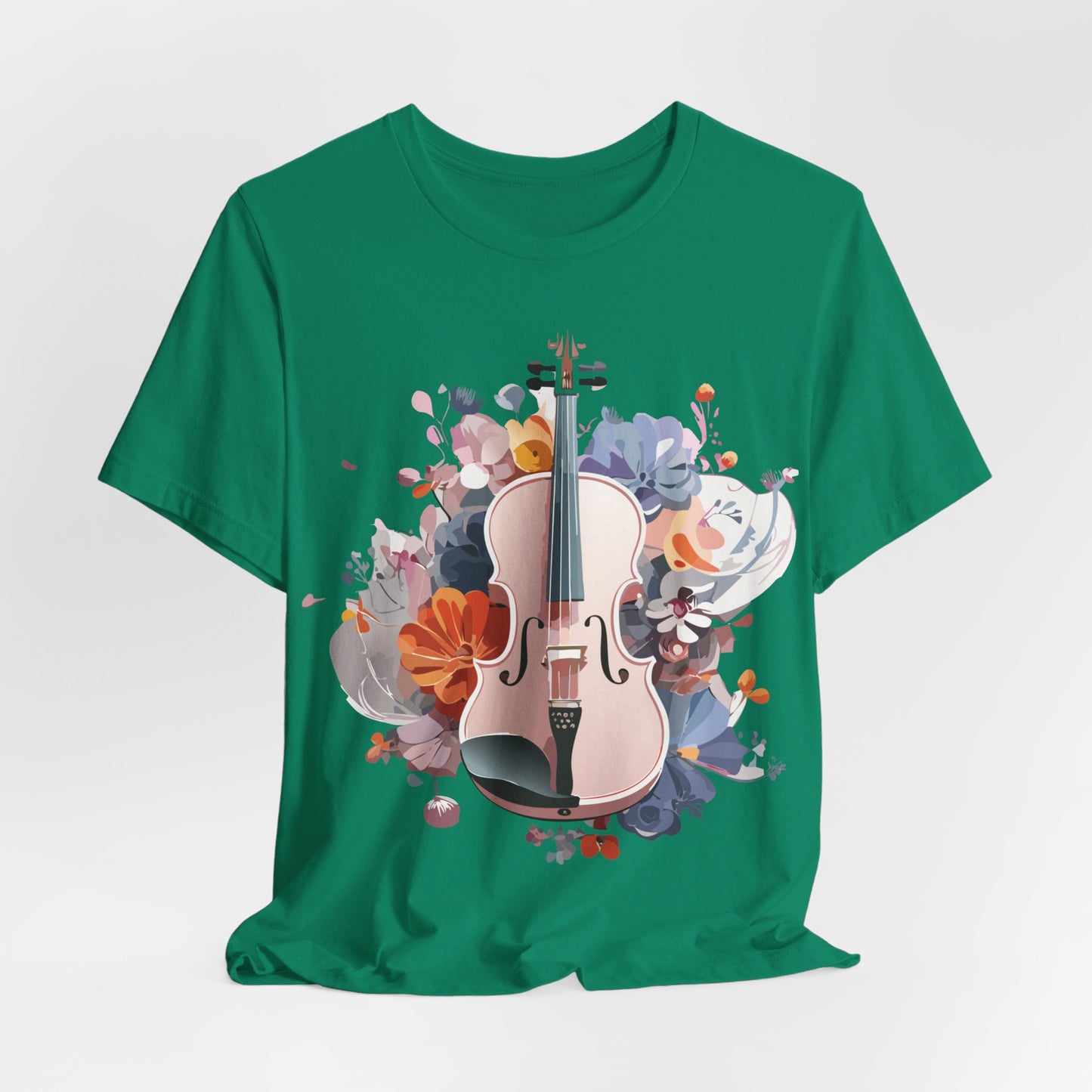 Natural Cotton Tee Shirt - Music Collection