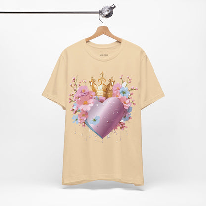 Natural Cotton Tee Shirt - Love story Collection Printify