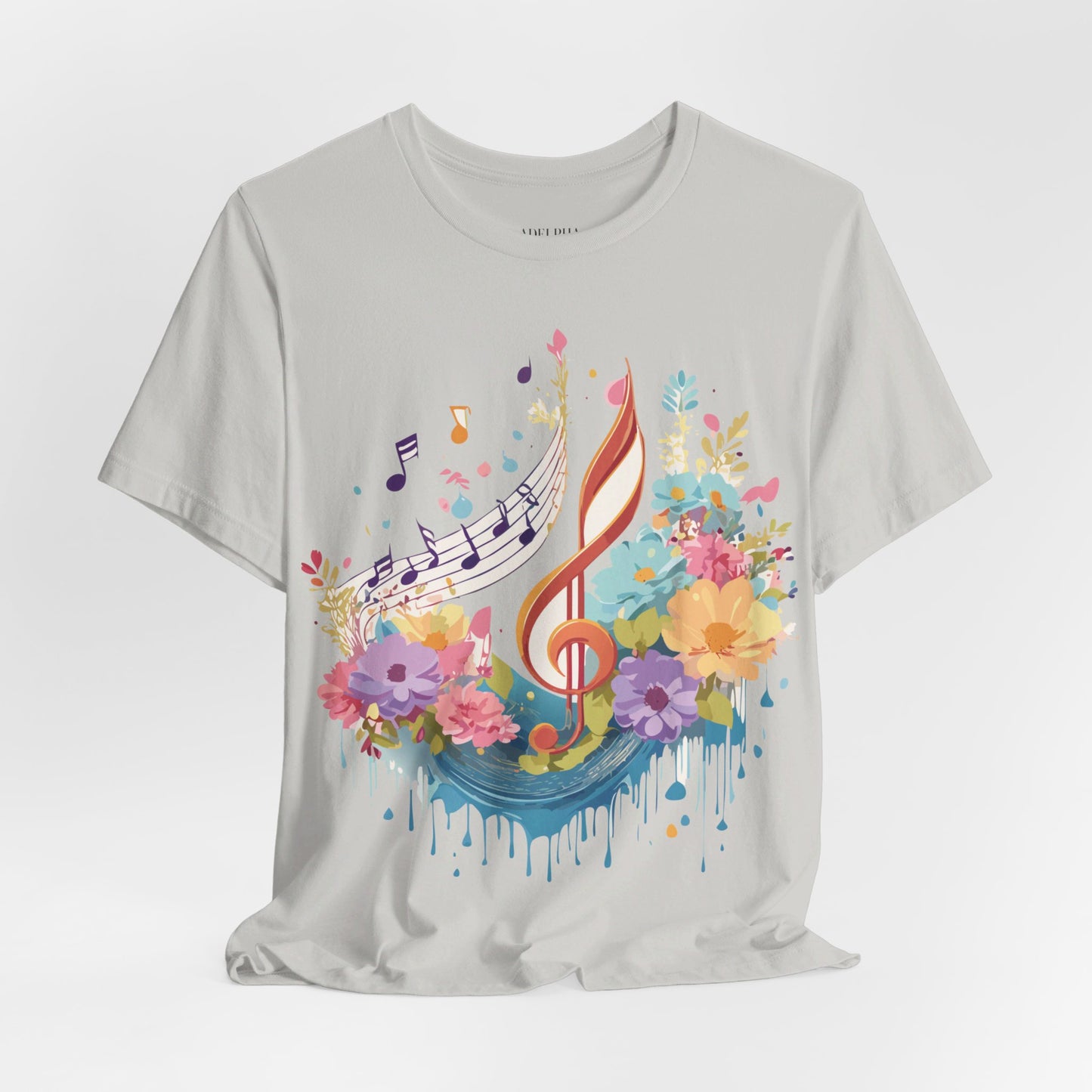 T-shirt en coton naturel - Collection Musique