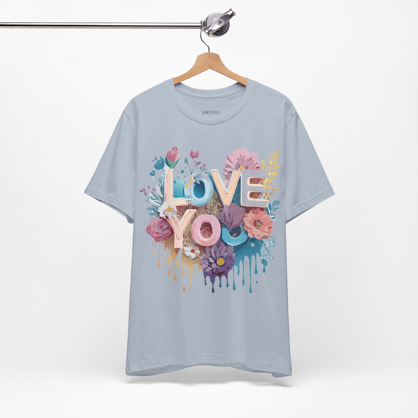 Natural Cotton Tee Shirt - Love story Collection