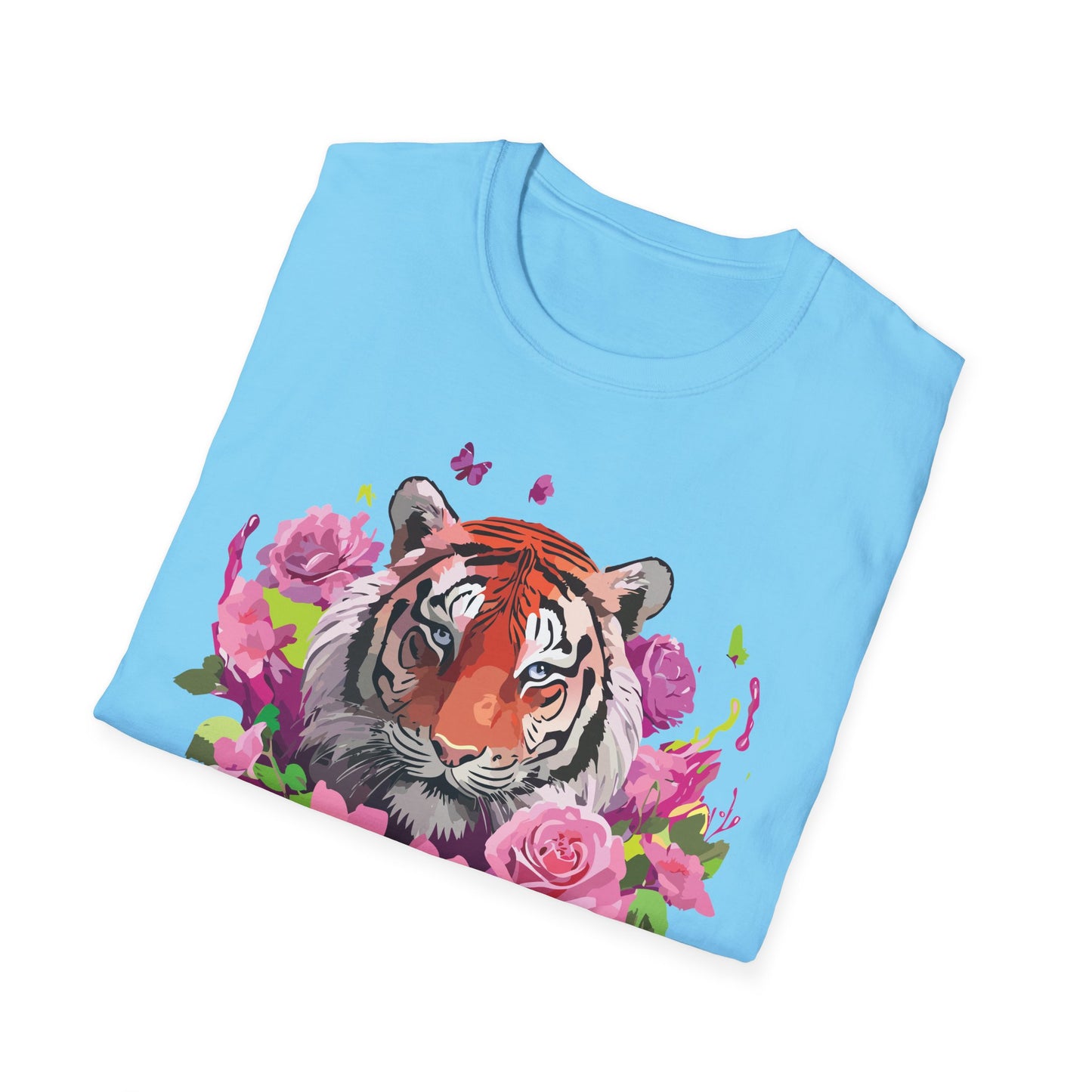 Tiger Shirt, Shirt with Tiger, Animal Tee, Shirt with Animals