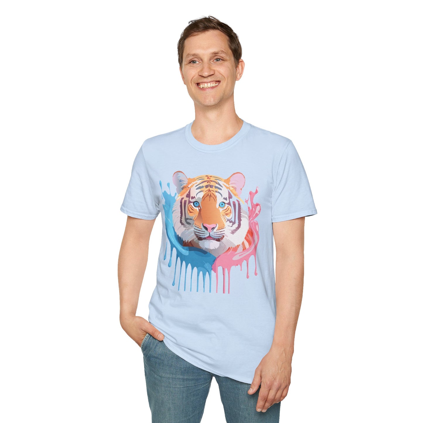 Tiger Shirt, Shirt with Tiger, Animal Tee, Shirt with Animals
