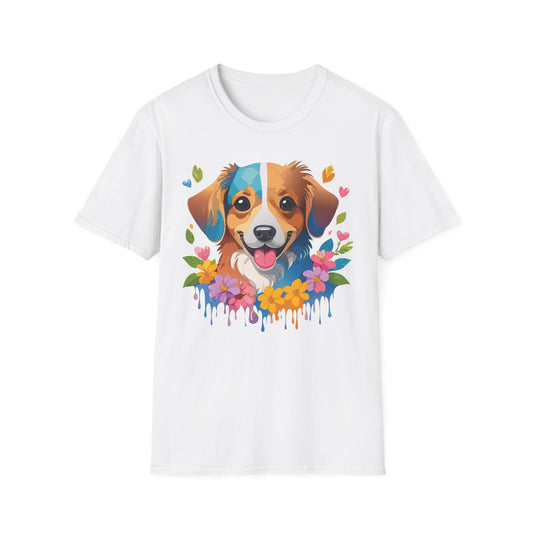 Dog Shirt, Shirt with Dog, Animal Tee, Shirt with Animals