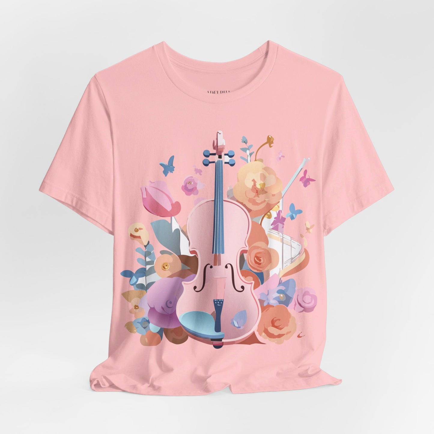 Natural Cotton Tee Shirt - Music collection