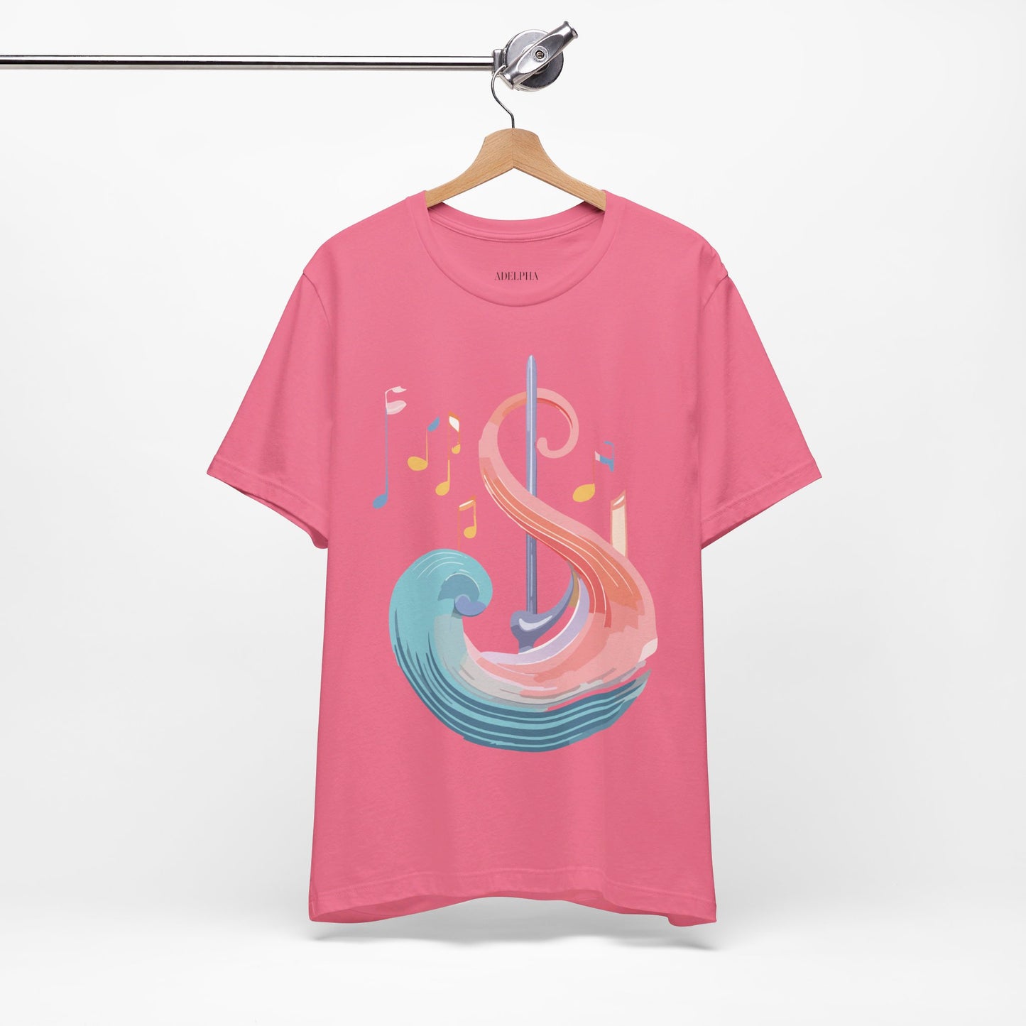 T-shirt en coton naturel - Collection Musique