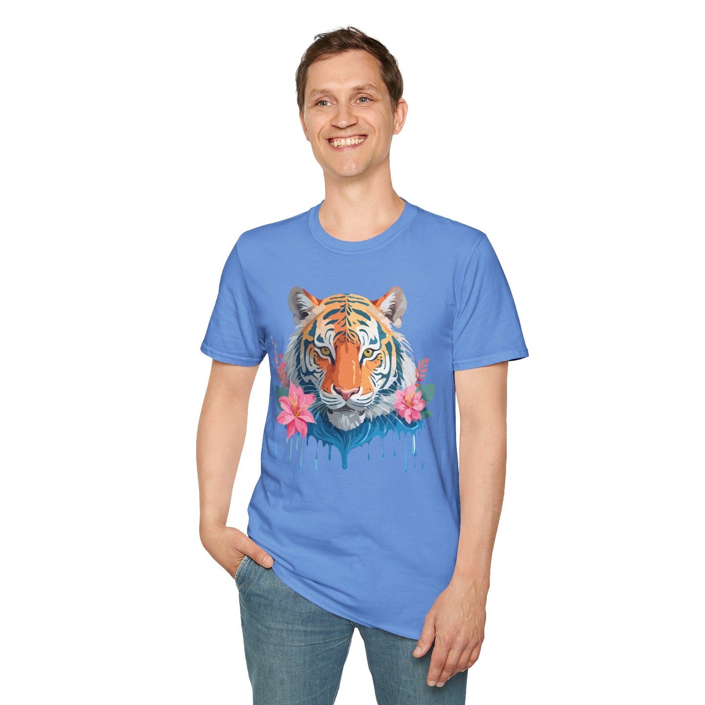 Tiger Shirt, Shirt with Tiger, Animal Tee, Shirt with Animals