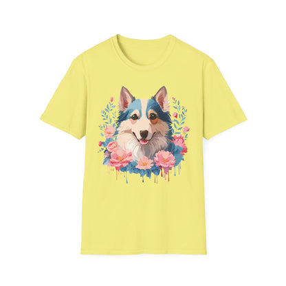 Dog Shirt Unisex Animal Tee Softstyle Cotton Lightweight Breathable