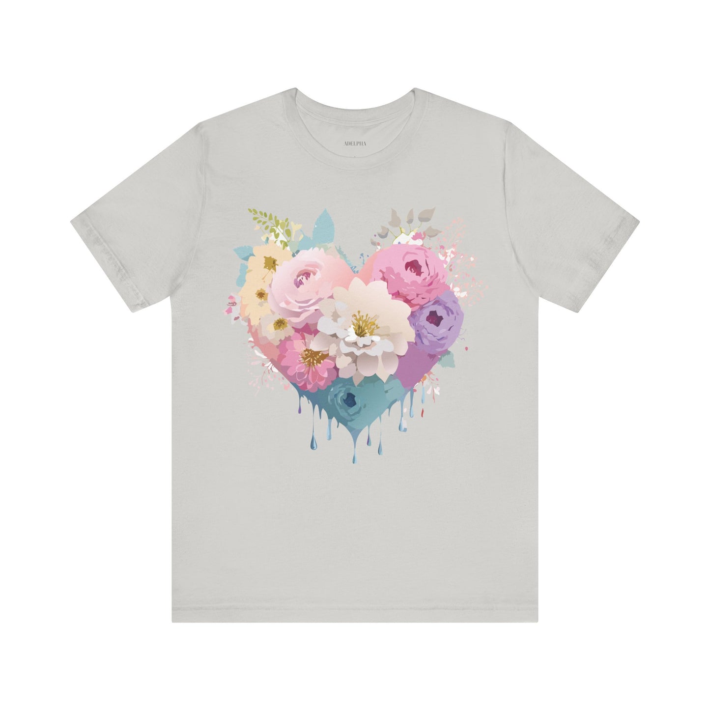 T-shirt en coton naturel - Collection Love story