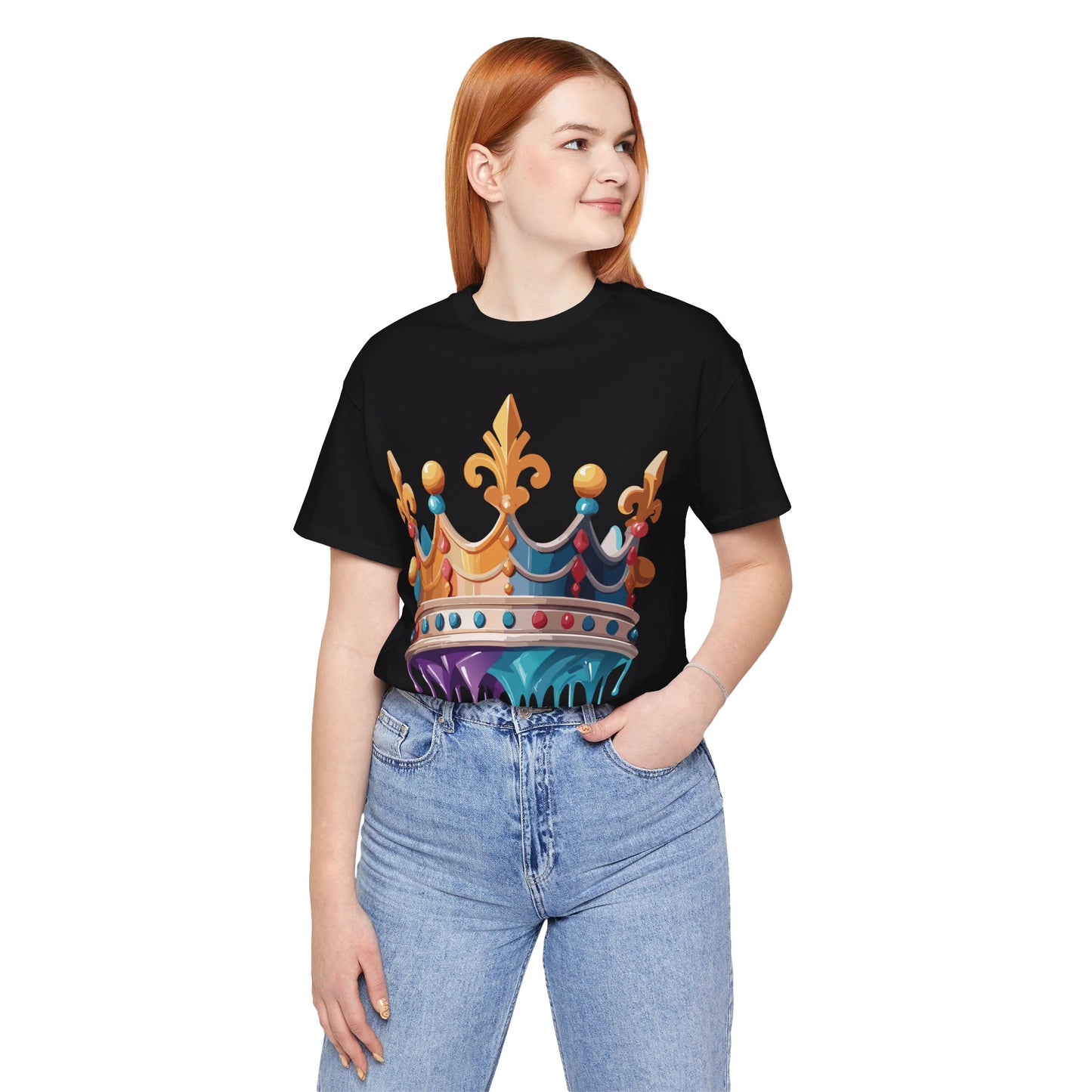 T-Shirt aus natürlicher Baumwolle – Queen Collection